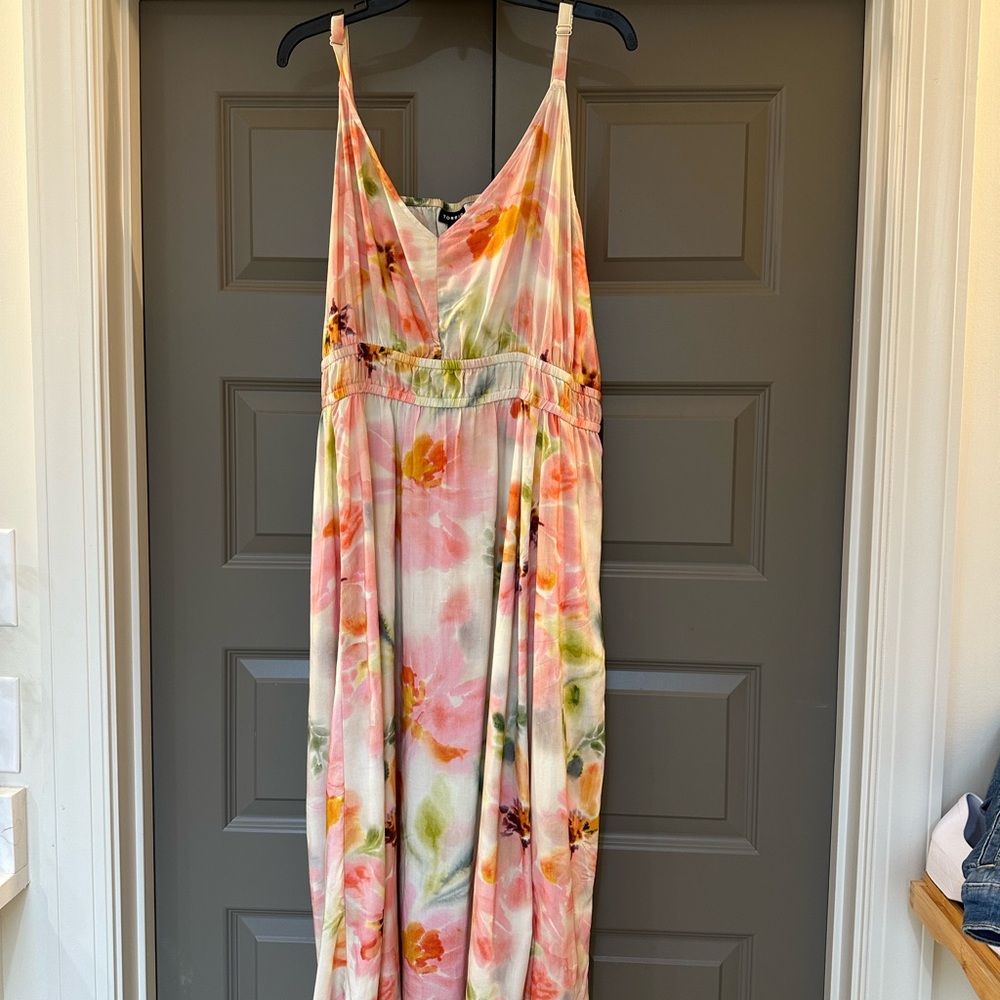 Torrid Multicolor V-Neck Dress